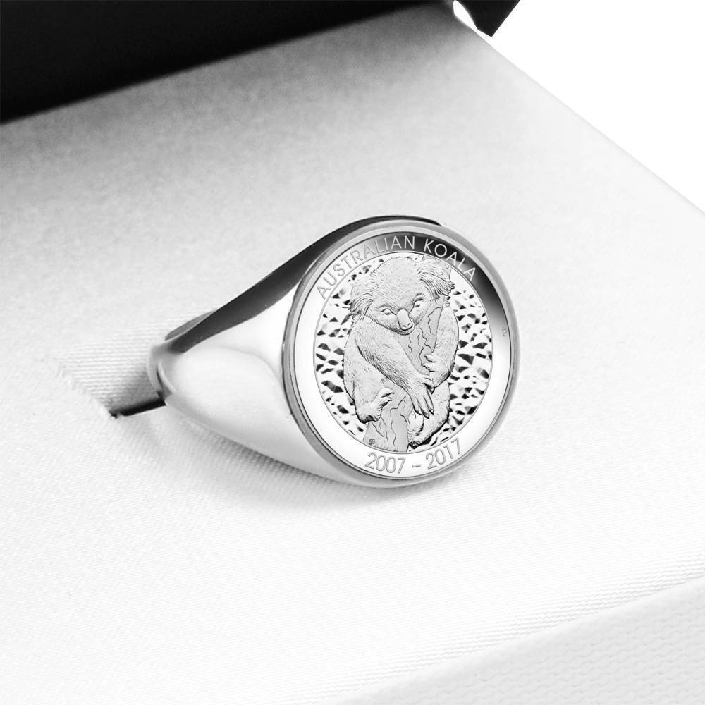 Koala Coin Ring Australia 03 K5 - Amaze Style™-RINGS