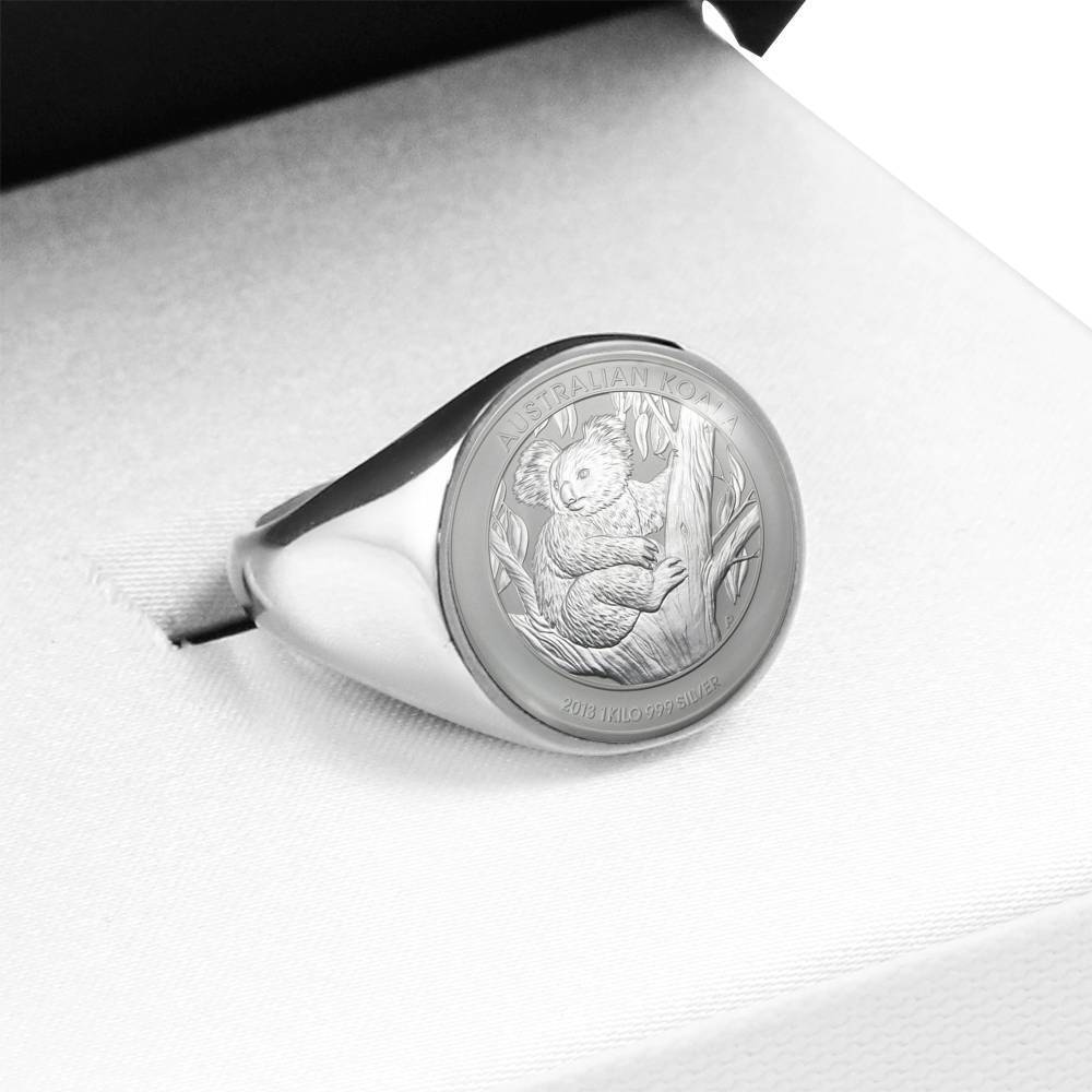 Koala Coin Ring Australia 10 K5 - Amaze Style™-RINGS