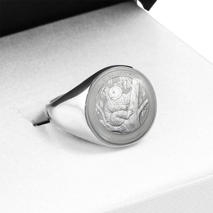 Koala Coin Ring Australia 10 K5 - Amaze Style™-RINGS