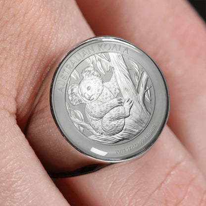 Koala Coin Ring Australia 10 K5 - Amaze Style™-RINGS