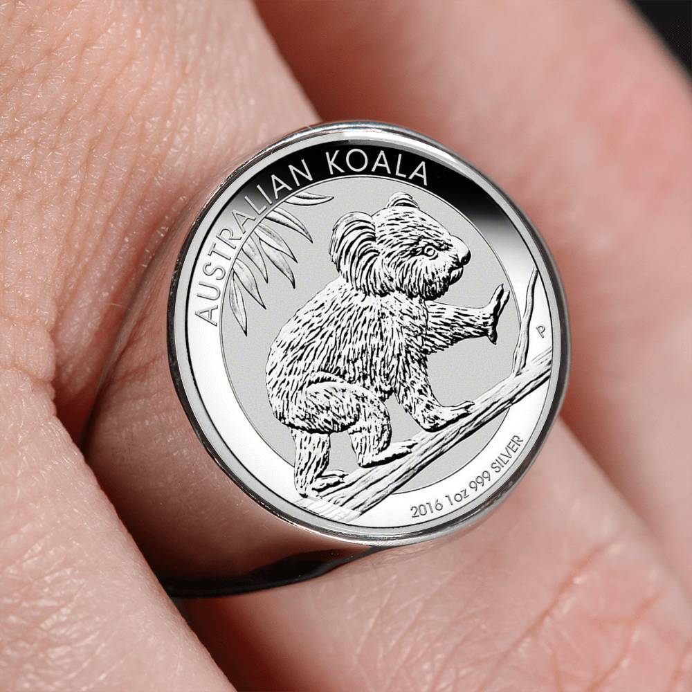 Koala Coin Ring Australia K5 - Amaze Style™-RINGS