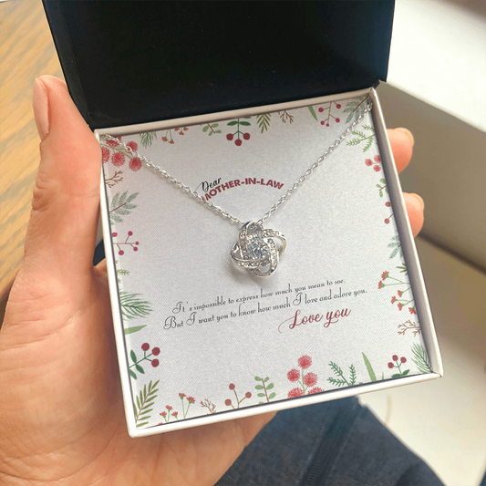 Best Gift For Mother In Law Mother's Day Necklace TH1