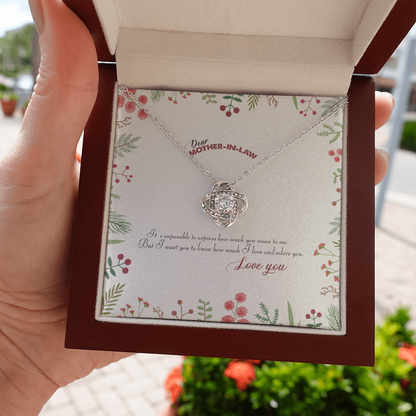 Best Gift For Mother In Law Mother's Day Necklace TH1