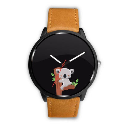 AUSTRALIA KOALA 02 LEATHER/STEEL WATCH H5 - Amaze Style™-LEATHER-STEEL WATCHES