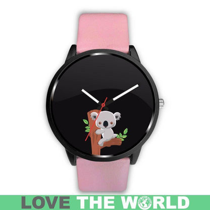 AUSTRALIA KOALA 02 LEATHER/STEEL WATCH H5 - Amaze Style™-LEATHER-STEEL WATCHES