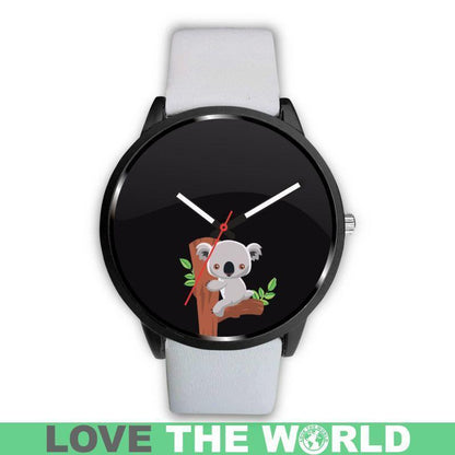 AUSTRALIA KOALA 02 LEATHER/STEEL WATCH H5 - Amaze Style™-LEATHER-STEEL WATCHES