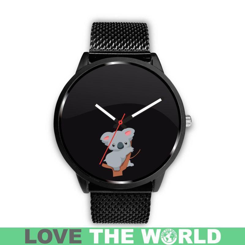 AUSTRALIA KOALA 04 LEATHER/STEEL WATCH H5 - Amaze Style™-LEATHER-STEEL WATCHES
