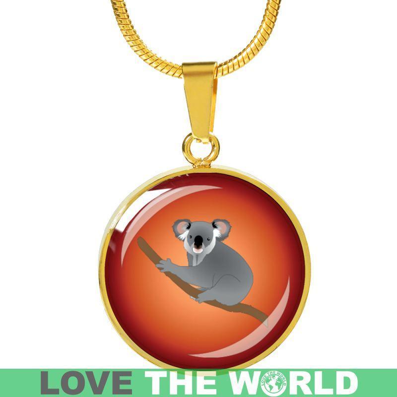 Australia Koala Circle Jewelries NN8 - Amaze Style™-JEWELRIES