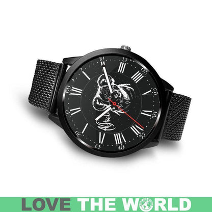 AUSTRALIA KOALA LEATHER/STEEL WATCH R1 - Amaze Style™-LEATHER-STEEL WATCHES