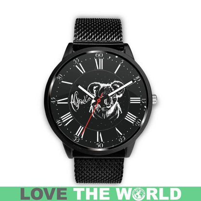 AUSTRALIA KOALA LEATHER/STEEL WATCH R1 - Amaze Style™-LEATHER-STEEL WATCHES