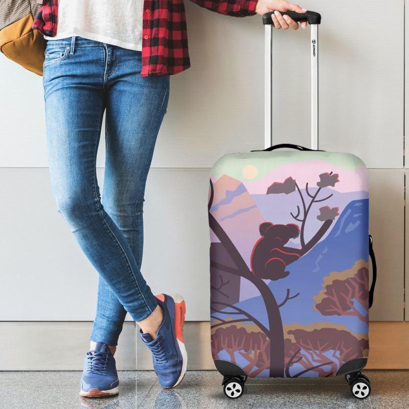AUSTRALIA KOALA LUGGAGE COVER 02 K5 - Amaze Style™-LUGGAGE COVERS