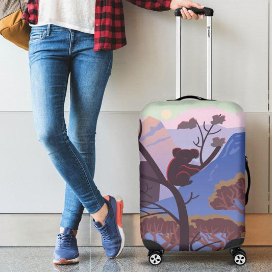 AUSTRALIA KOALA LUGGAGE COVER 02 K5 - Amaze Style™-LUGGAGE COVERS