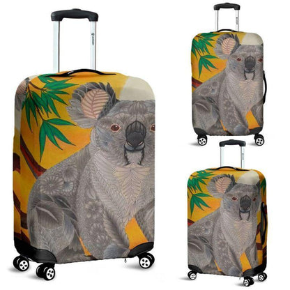 Australia- Koala Luggage Cover 02 NN8 - Amaze Style™-LUGGAGE COVERS