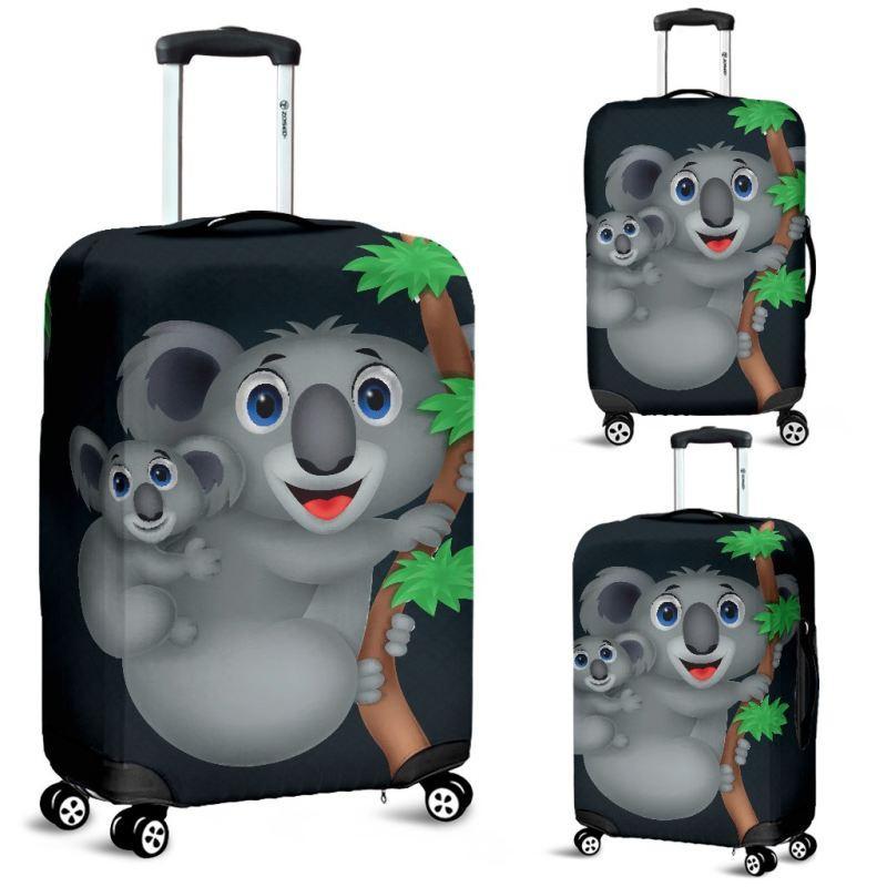 Australia Koala Symbol Luggage Cover 02 NN8 - Amaze Style™-LUGGAGE COVERS