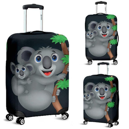 Australia Koala Symbol Luggage Cover 02 NN8 - Amaze Style™-LUGGAGE COVERS