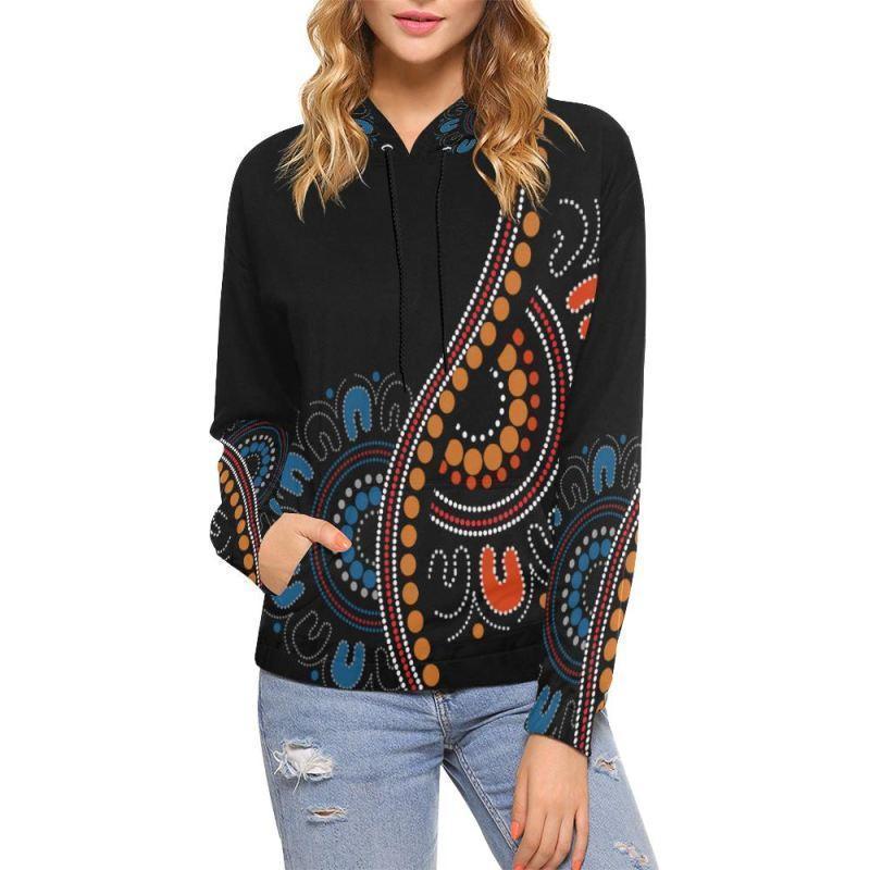 Australian Aboriginal Hoodie NNK1445 - Amaze Style™-Apparel