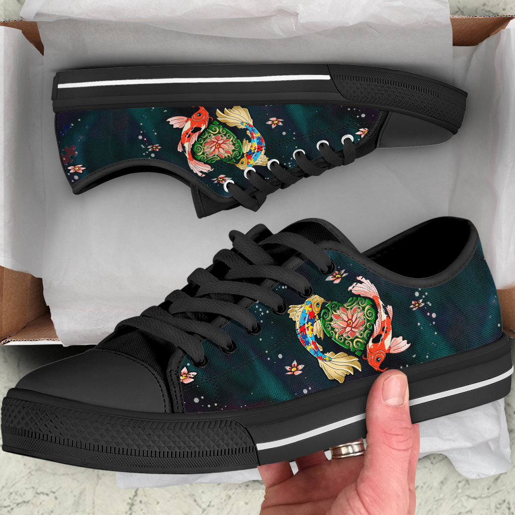 Autism Awareness Low Top Shoes SU140303 - Amaze Style™-Shoes