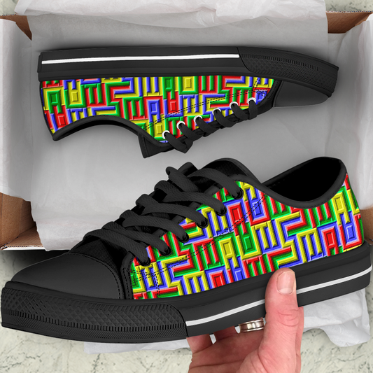 Autism Awareness Low Top Shoes SU140301 - Amaze Style™-Shoes