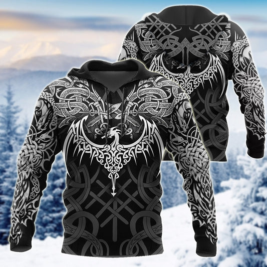 Celtic Dragon Tattoo Art 3D All Over Printed Shirts Hoodie AZ020102 - Amaze Style™-Apparel