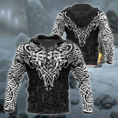 Celtic Tattoo Art 3D All Over Printed Shirts Hoodie AZ030103 - Amaze Style™-Apparel