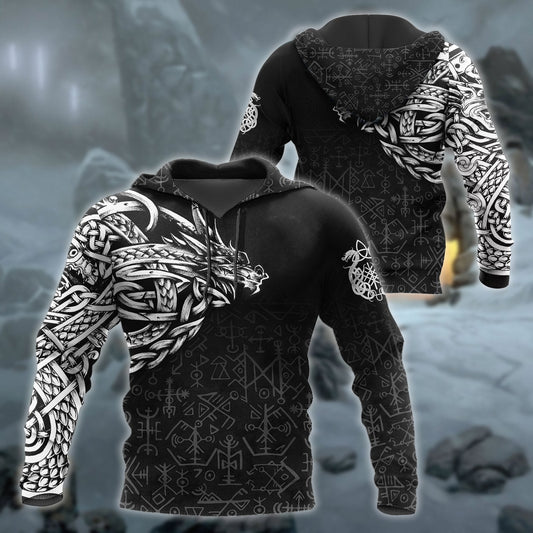 Celtic Dragon Tattoo Art 3D All Over Printed Shirts Hoodie AZ030104 - Amaze Style™-Apparel