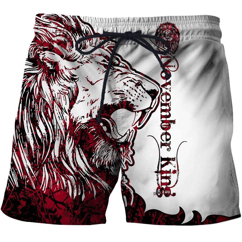 November King Lion 3D All Over Printed Unisex Shirts