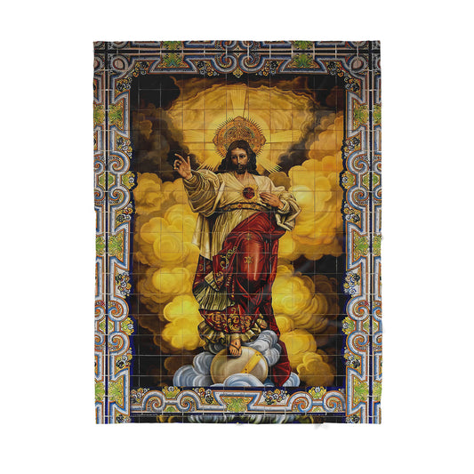 Premium Christian Jesus Catholic Church Blanket - Best gift for Christian - sherpa blanket TT