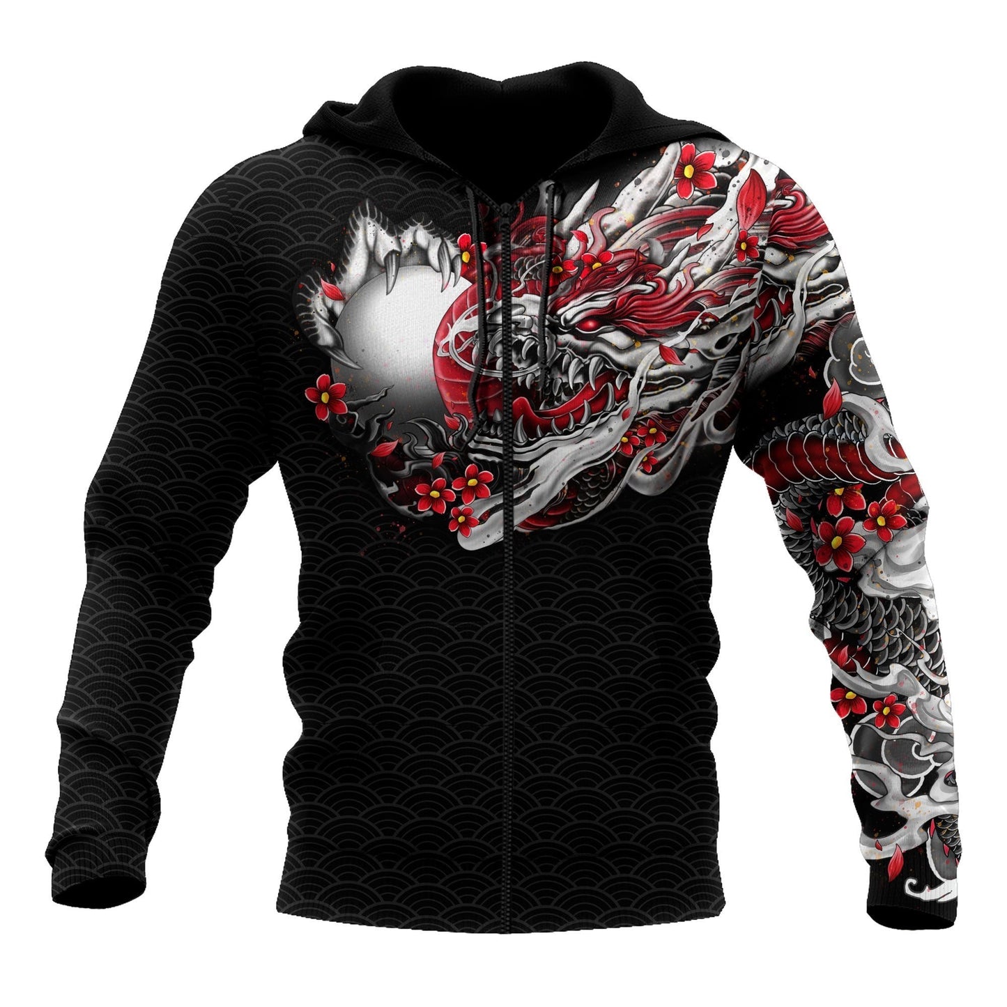 Japan Art Tattoo 3D All Over Printed Unisex Shirt