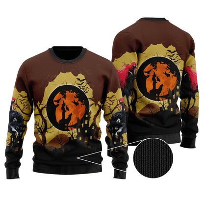 Halloween Wolf 3D All Over Printed Unisex Shirts