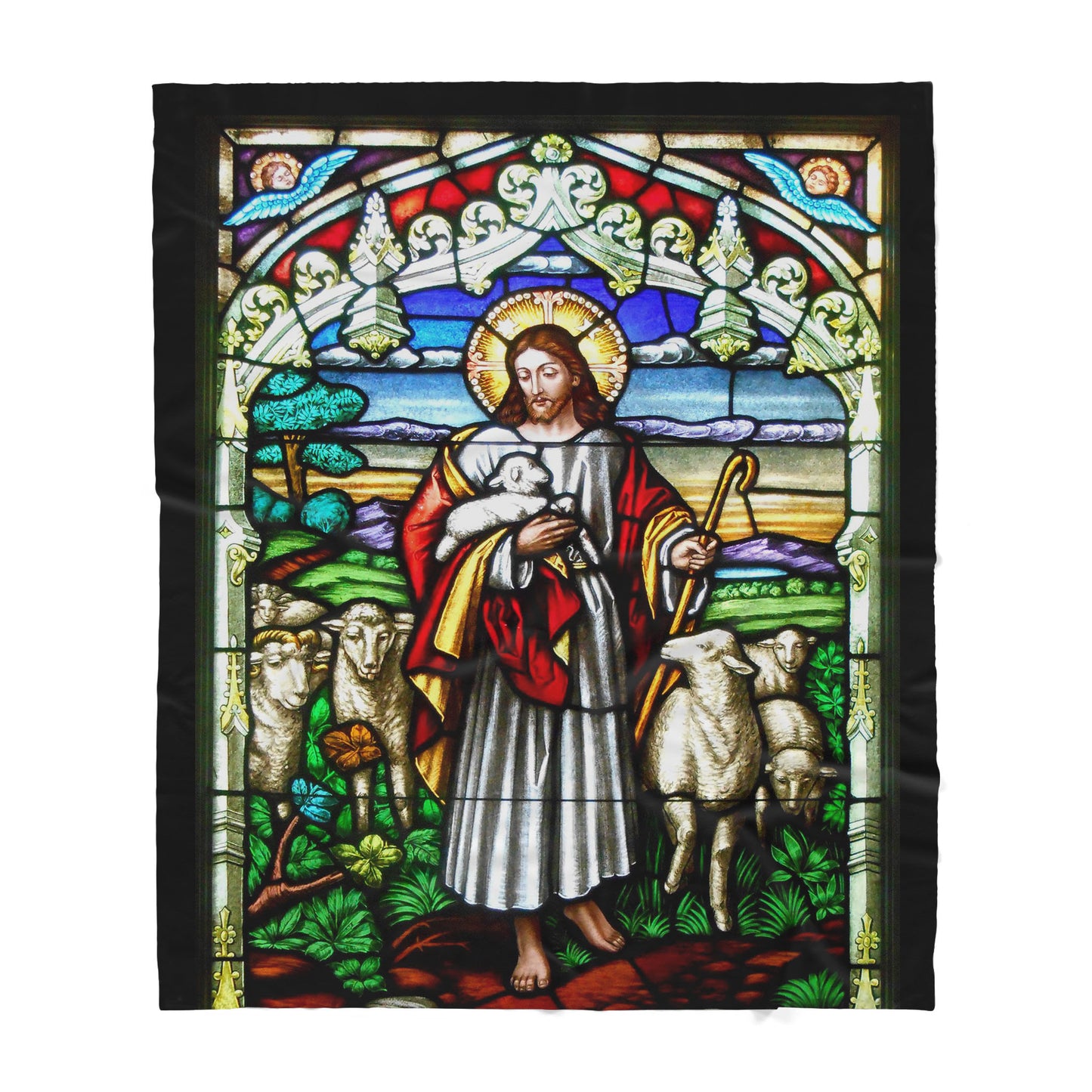 Premium Christian Jesus Catholic Blanket - Best gift for Christian - sherpa blanket TT