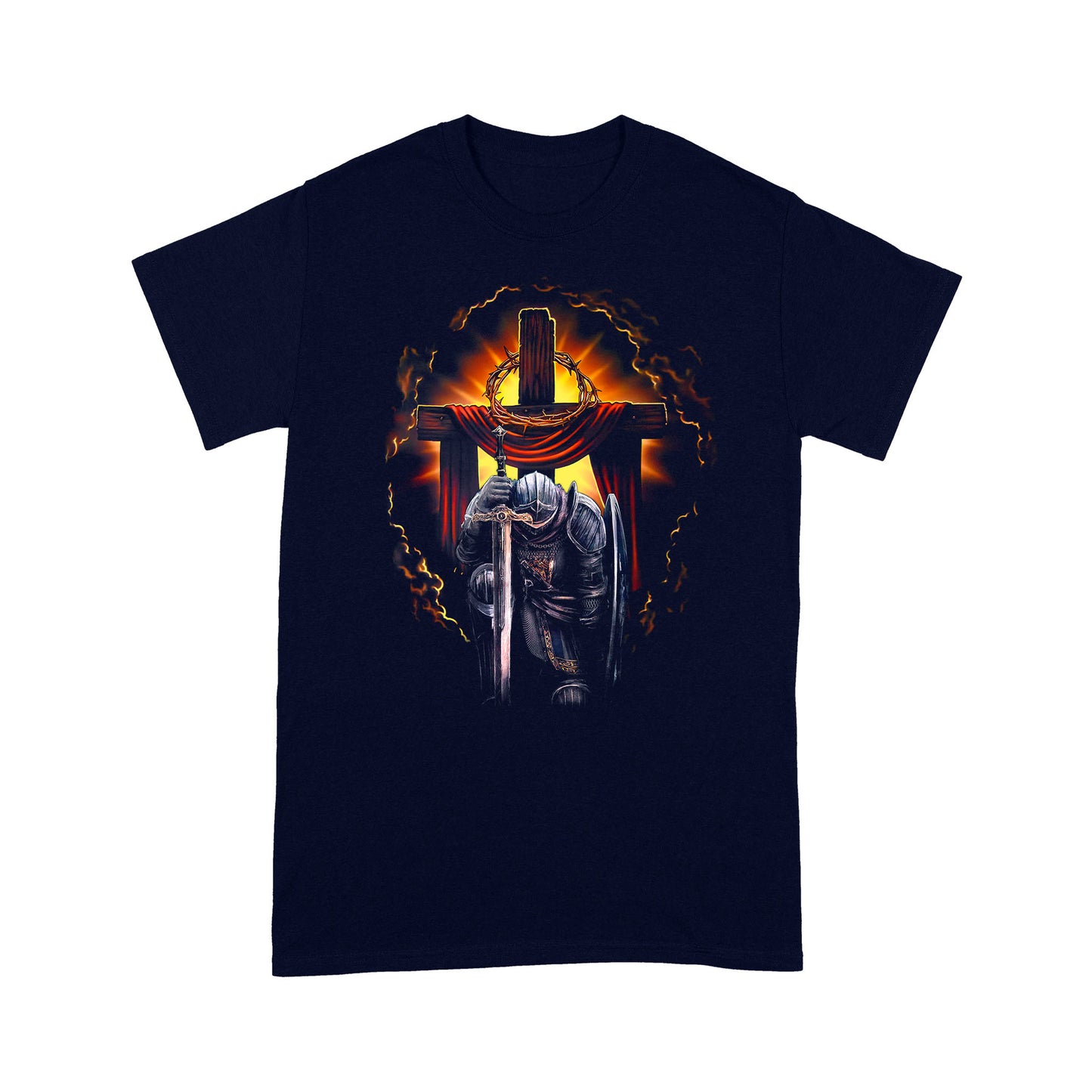 Knight Templar-Jesus Christ Standard T-shirt TA