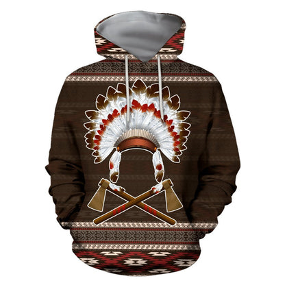 Native American 3D All Over Printed Unisex Shirts