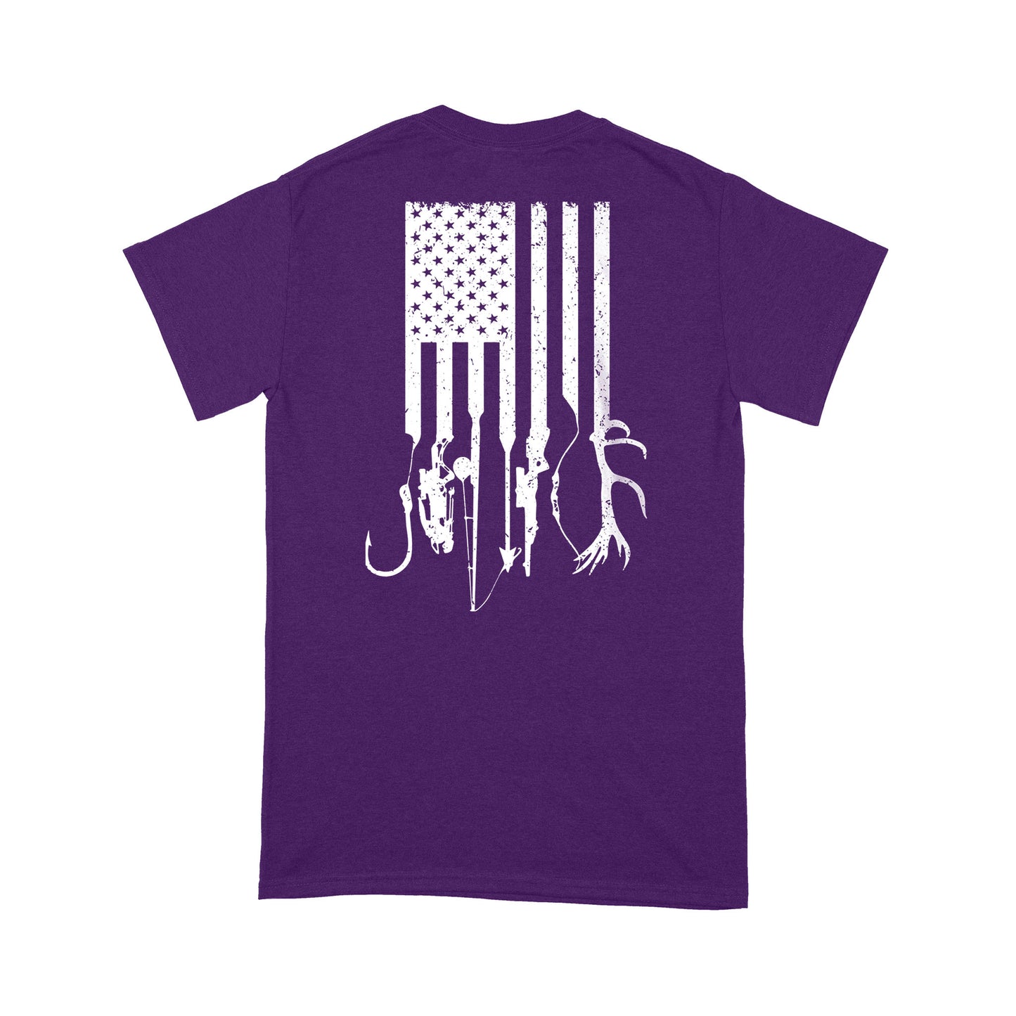 Hook Gear American Flag fishing T-shirt HC