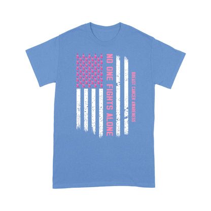Breast Cancer Awareness No One Fights Alone Classic T-Shirt