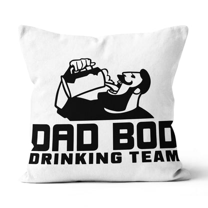 Home Decor Best Gift For Dad Canvas Throw Pillow Dad Bod