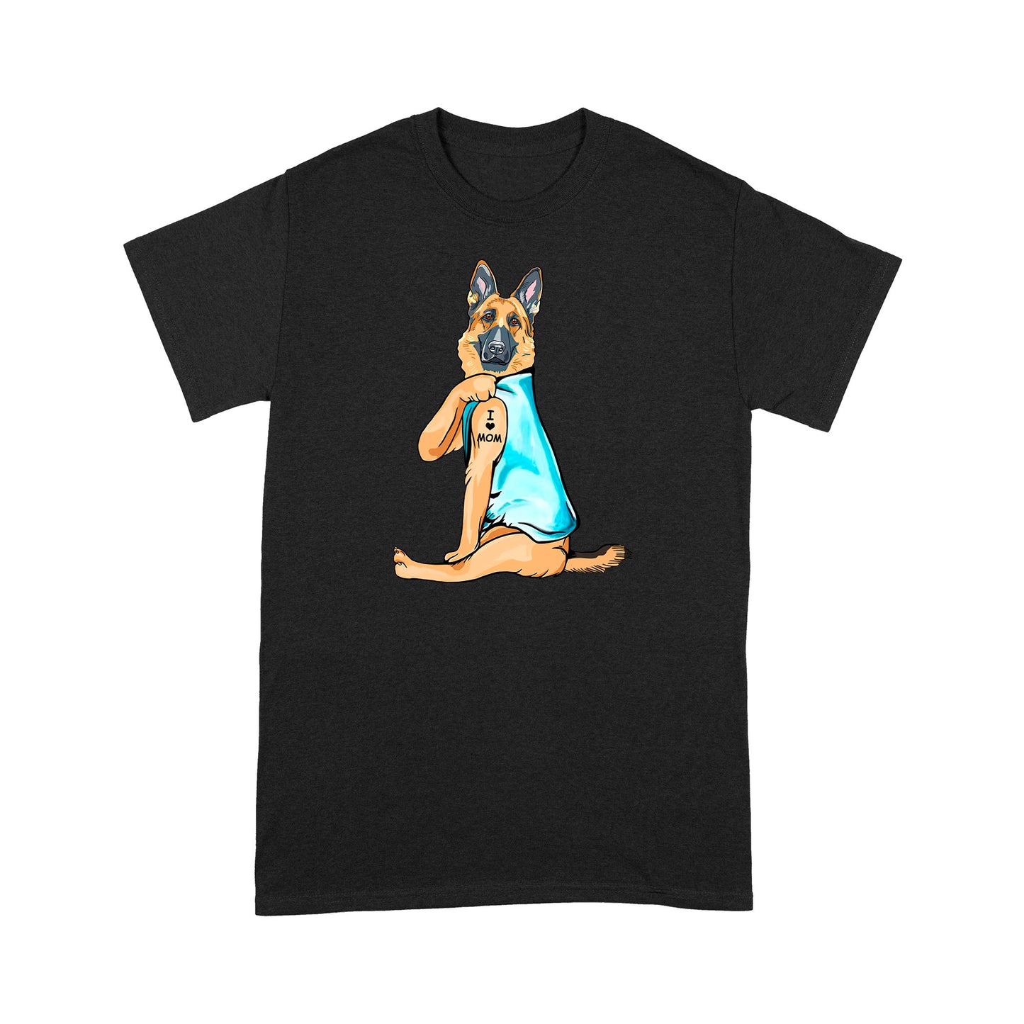 German Shepherd Dog Mom T-Shirt DL