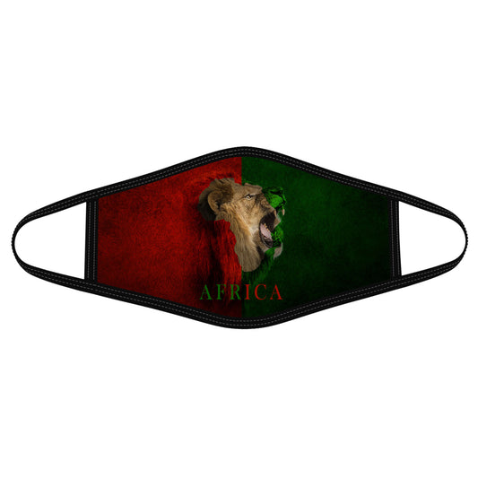 African Lion Power Face Mask HC