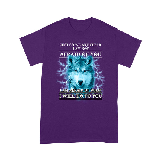 Wolf You Can Throw Me Deluxe T-shirt ML