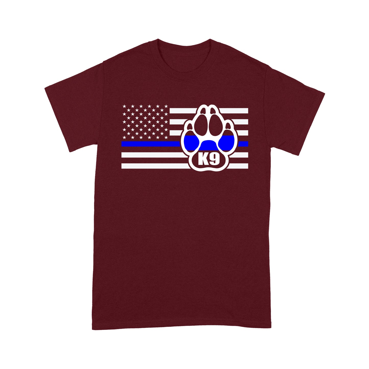 K9 Dog Thin Blue Line T-Shirt Special Gift For Policeman