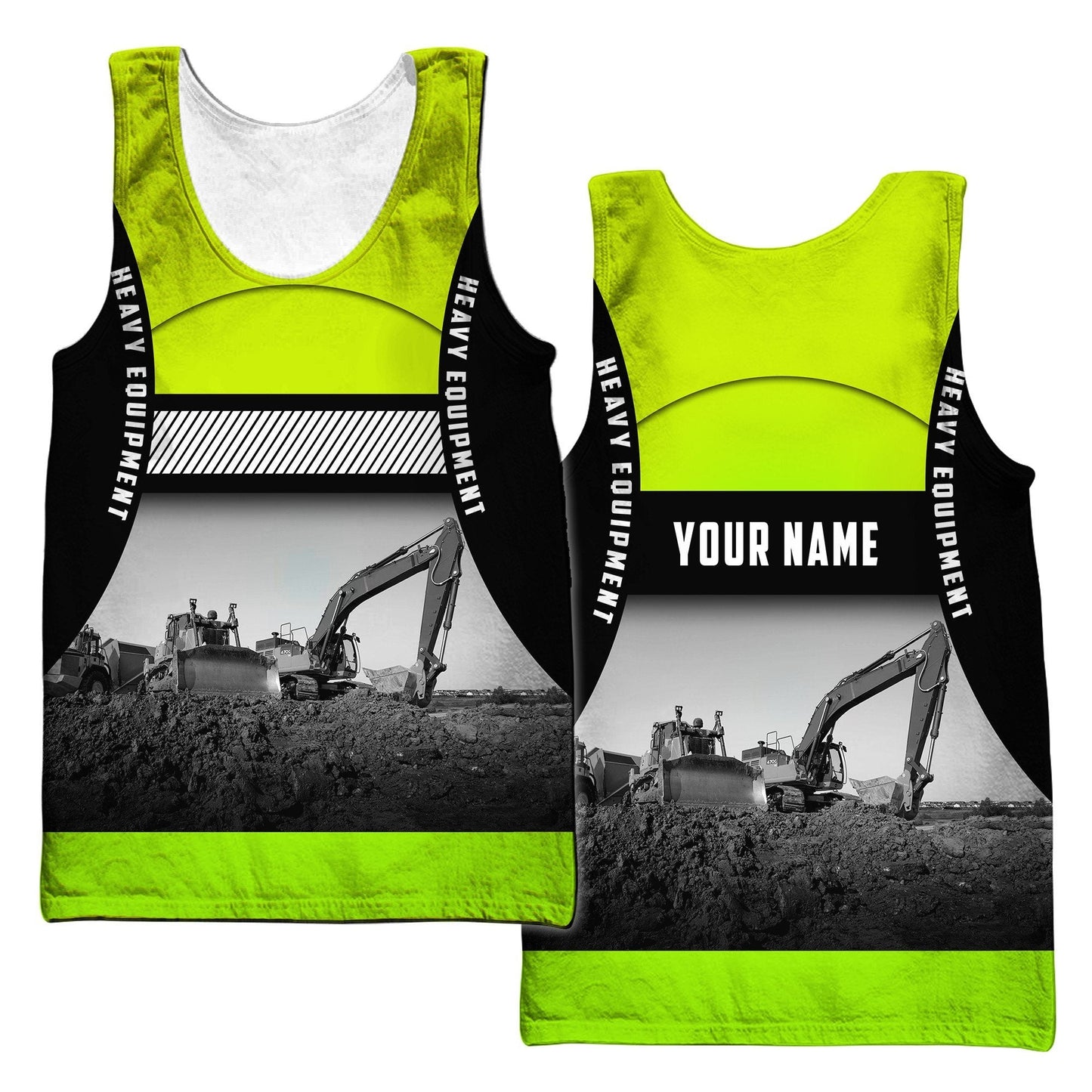 Customize Name Heavy Equipment Operator 3D All Over Printed Unisex Shirt Pi06022103