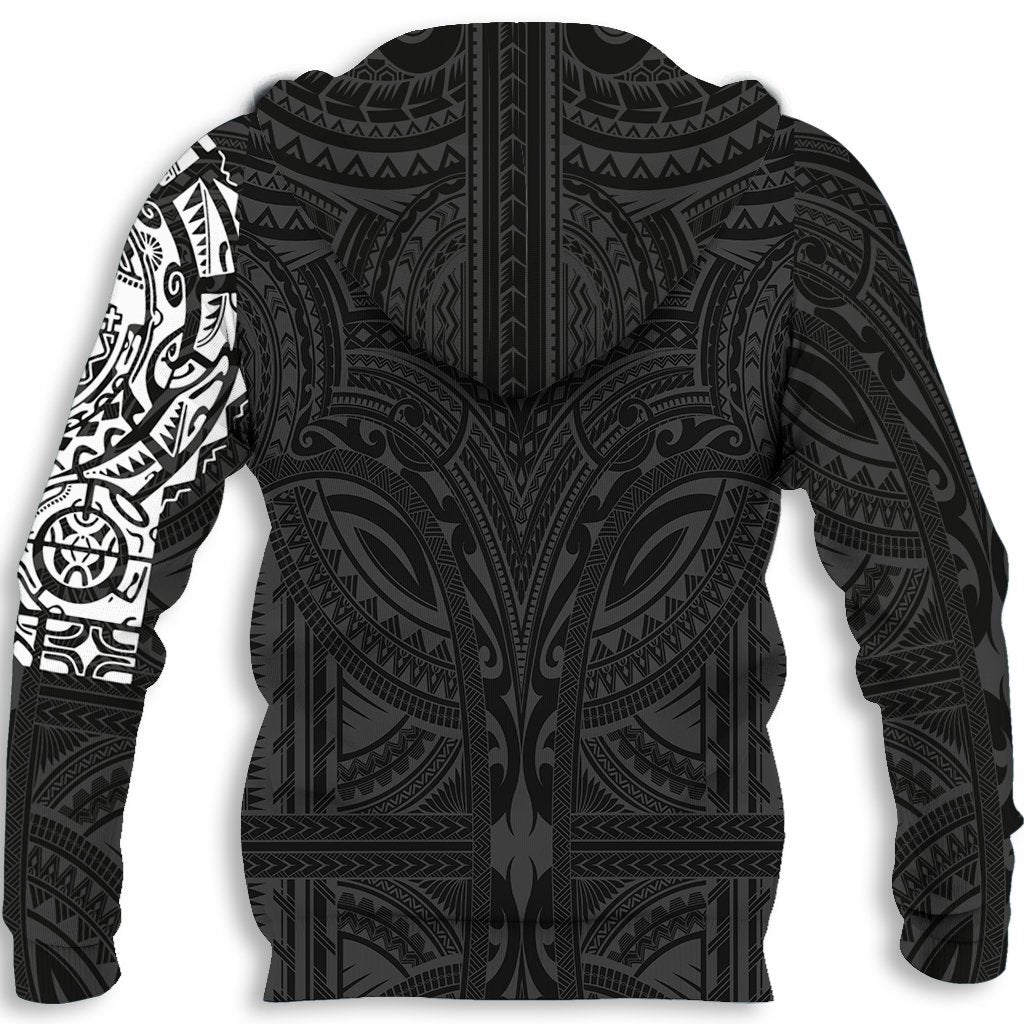 Samoa Tattoo Tiki Ancestors All Over Hoodie HC3601 - Amaze Style™-Apparel