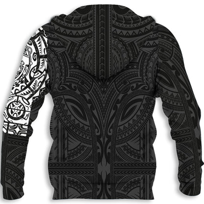 Samoa Tattoo Tiki Ancestors All Over Hoodie HC3601 - Amaze Style™-Apparel