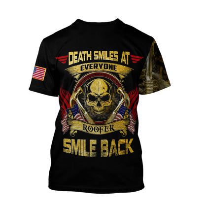 Skull Roofer All Over Printed Hoodie For Men MEI