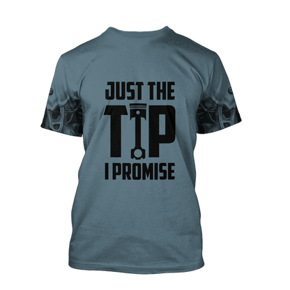 Mechanic Just The Tip I Promise 3D All Over Printed Hoodie For Men and Women TN