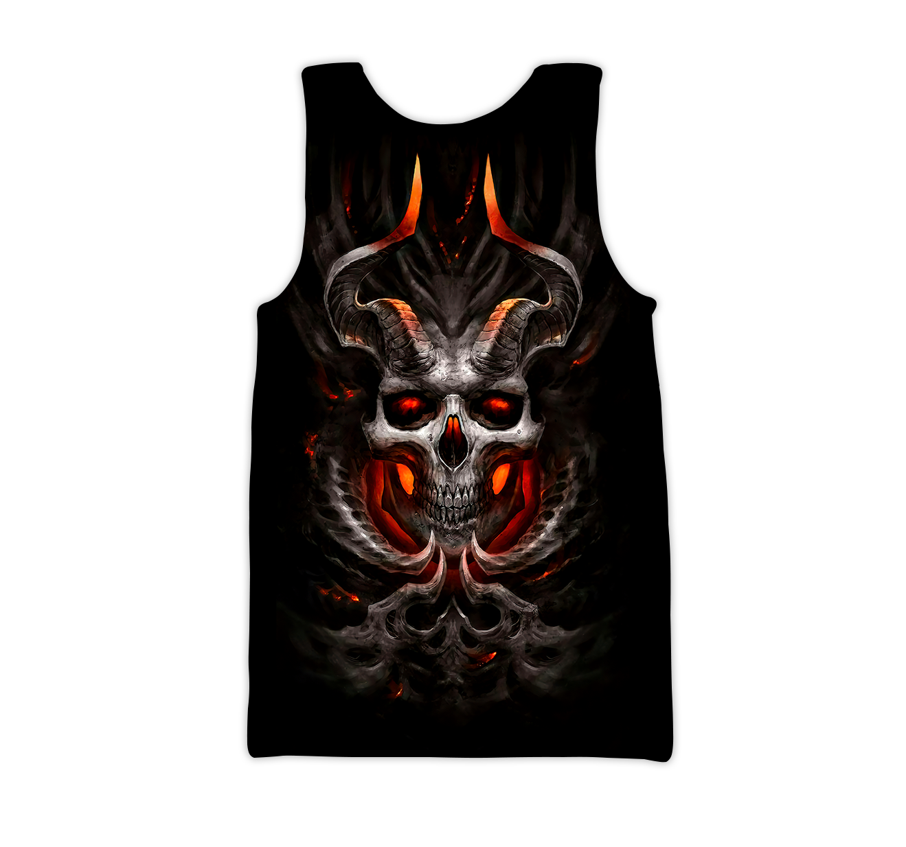 Premium Unisex All Over Printed Confronting Skulls Shirts MEI