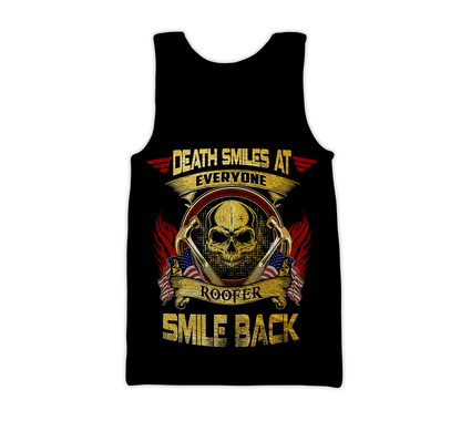 Skull Roofer All Over Printed Hoodie For Men MEI
