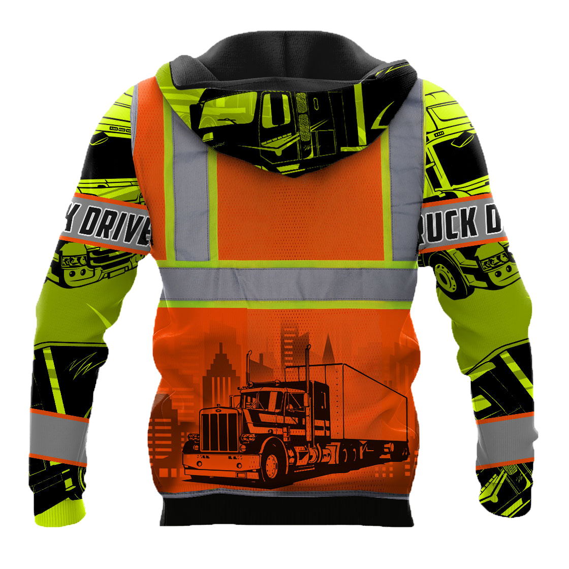 Personalized Trucker Safety 3D All Over Printed Shirts For Men And Women TN