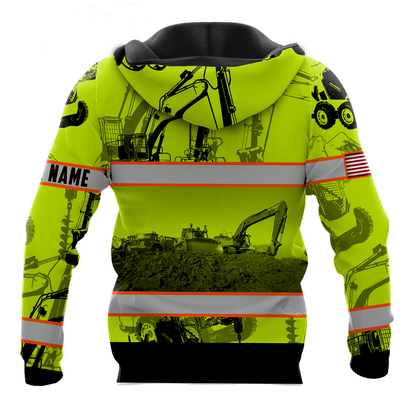 Personalized Trucker Safety 3D All Over Printed Shirts For Men And Women TN