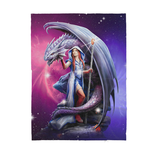 Custom Blanket Dragon - Gift For My Family - Sherpa Blanket HG