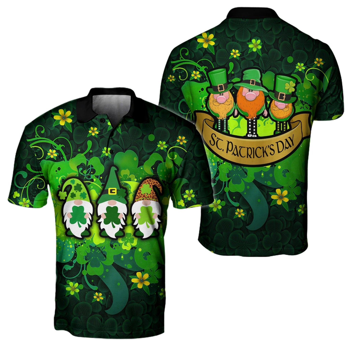 Irish Saint Patrick Day 3D All Over Printed Unisex Shirt